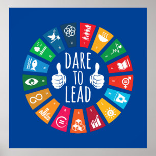 Dare To Lead: Leadership Poster