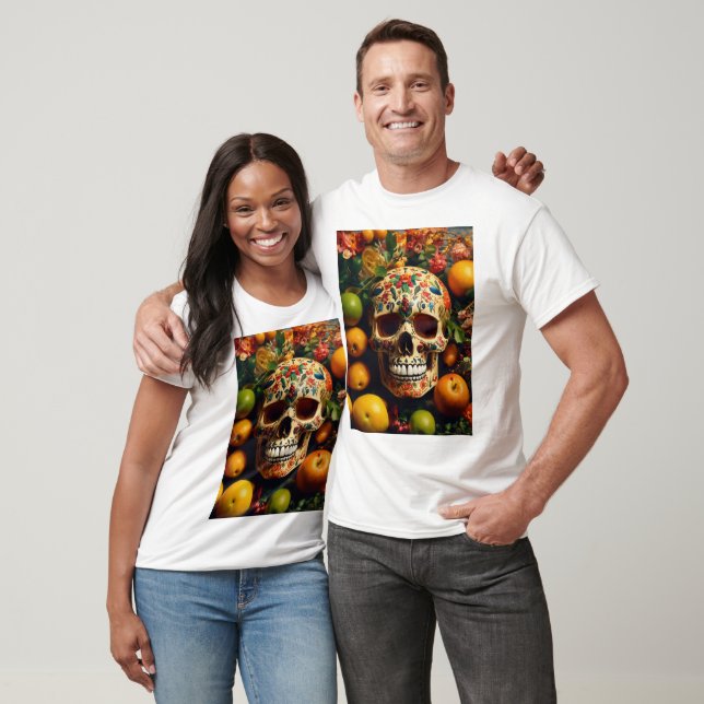 "Dare to Wear" Skull on the Fruits T-Shirts (Unisex)