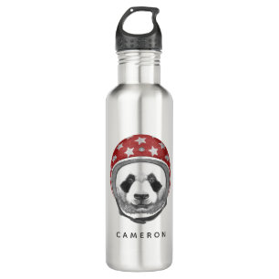 Daredevil Panda   Add Your Name 710 Ml Water Bottle