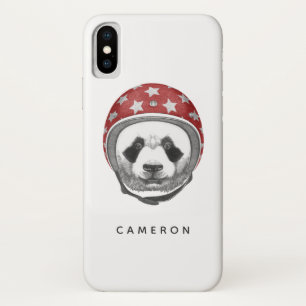 Daredevil Panda   Add Your Name iPhone X Case