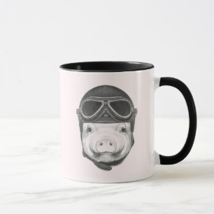 Daredevil Pig Mug