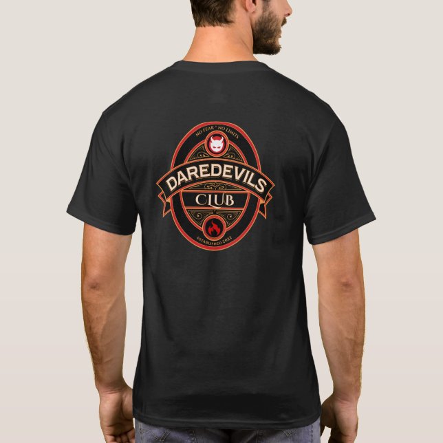 DareDevils Club Series 4 T-Shirt (Back)