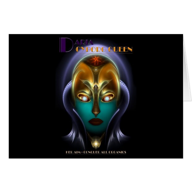 Daria Cyborg Queen (Front Horizontal)