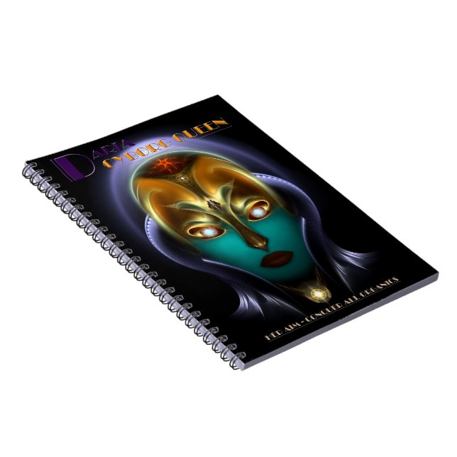 Daria Cyborg Queen Notebook (Right Side)