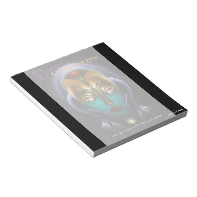 Daria Cyborg Queen Notepad (Angled)