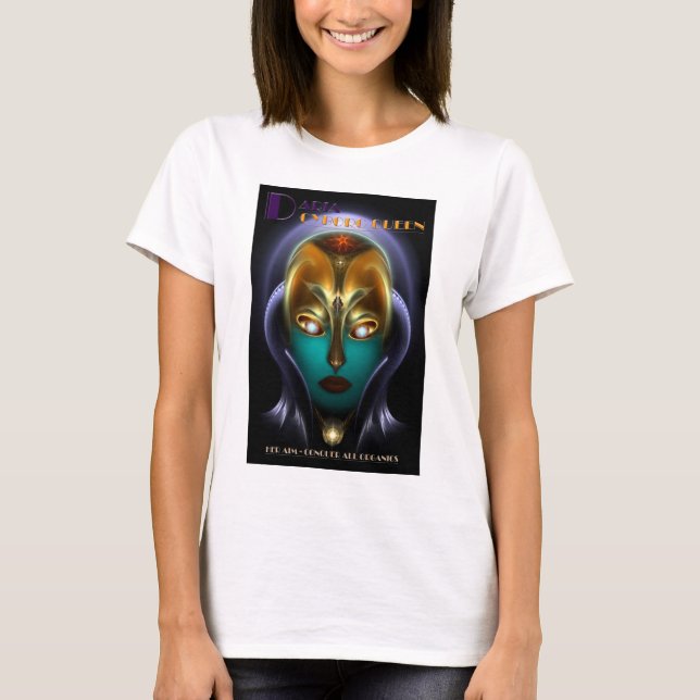 Daria Cyborg Queen T-Shirt (Front)