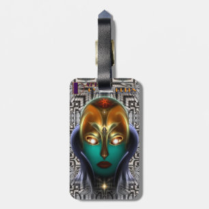 Daria Cyborg Queen Tech Luggage Tag