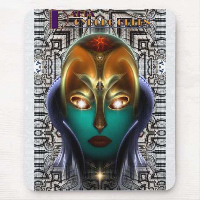 Daria Cyborg Queen Tech Mouse Mat (Front)