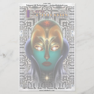 Daria Cyborg Queen Tech Stationery