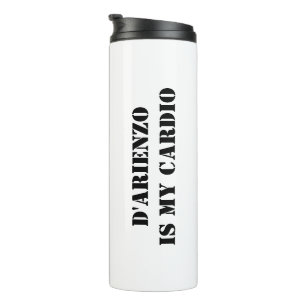 D'Arienzo is my cardio funny Tanguero Tango Dancer Thermal Tumbler