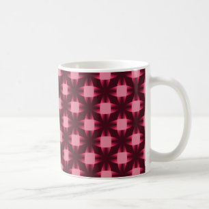 Daring Discs Mug, Burgundy Coffee Mug