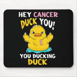 Daring Duckie - Breast Cancer Warrior Mouse Mat