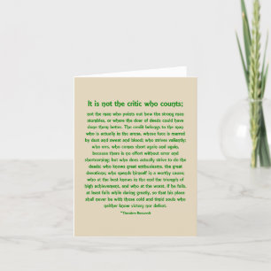 Daring Greatly Notecard