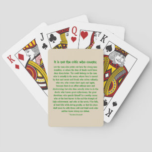 Daring Greatly Playing Cards