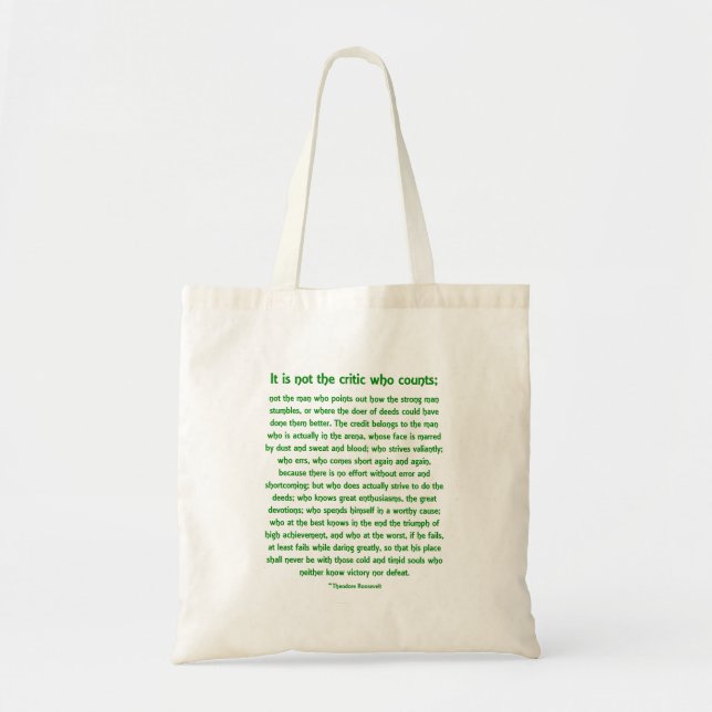 Daring Greatly Tote Bag (Front)