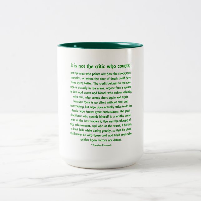Daring Greatly - Two-tone Mug (Center)