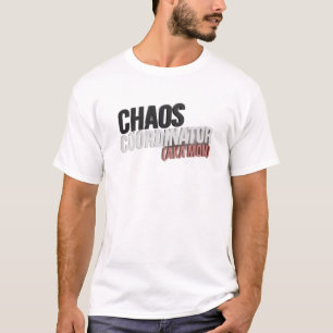 Daring Grey CHAOS COORDINATOR MOM Original Design T-Shirt