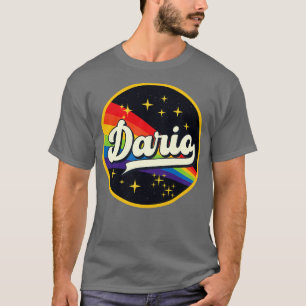Dario Rainbow In Space Vintage Style T-Shirt