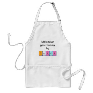 Darius periodic table name apron