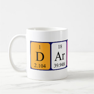 Darius periodic table name mug