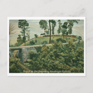 Darjeeling Himalayan Railway Vintage Postcard