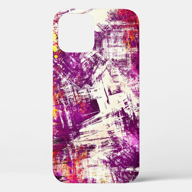Dark Abstract Blots Background Case-Mate iPhone Case (Back)