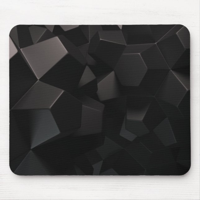 Dark Abstract Mouse Mat (Front)