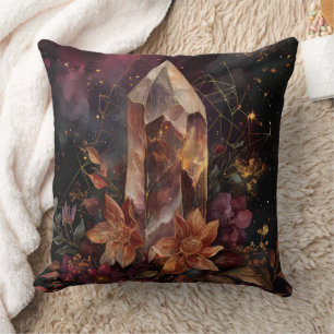 Dark Academia Amethyst Celestial Design Cushion