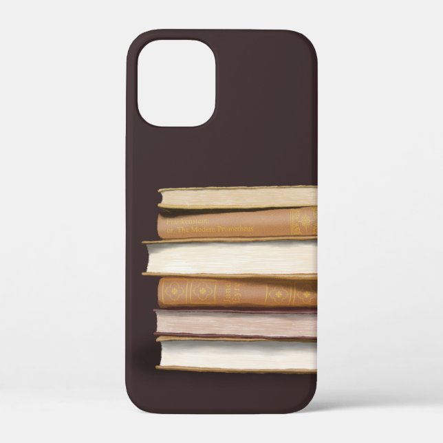 Dark Academia Antique Books Case-Mate iPhone Case (Back)
