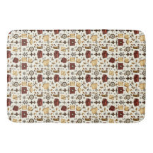 Dark Academia Bath Mat| Elegant Timeless Aesthetic