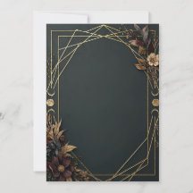 Dark Academia Boho Wedding