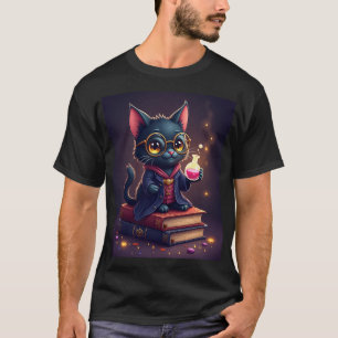 Dark Academia BookTok Reading Nook Magic Potion St T-Shirt