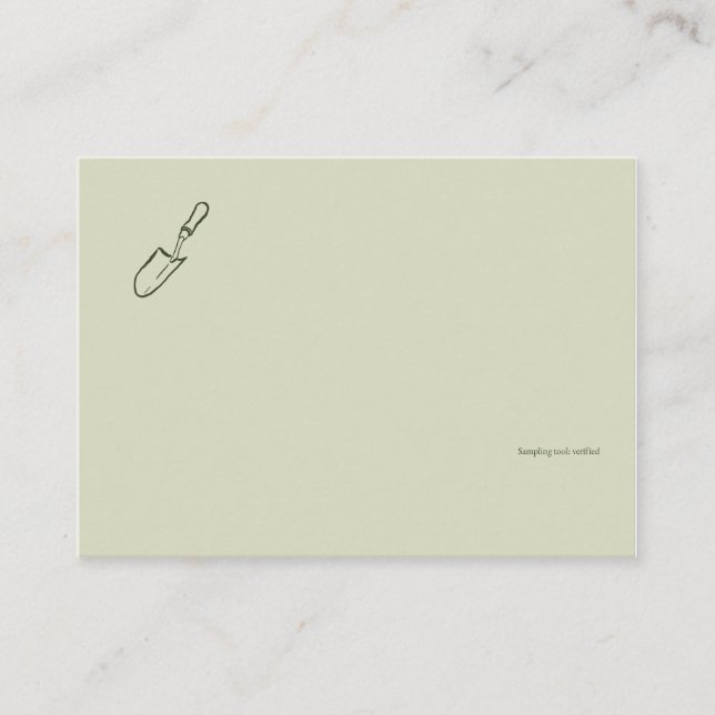 Dark Academia Botany Garden Reader Gift Enclosure Card (Front)