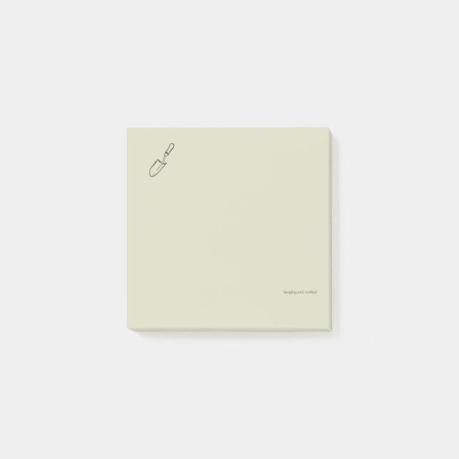 Dark Academia Botany Garden Reader Gift Post-it Notes (Front)