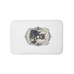 Dark Academia Cat Cat Dad Gift Idea - Dark Academi Bath Mat