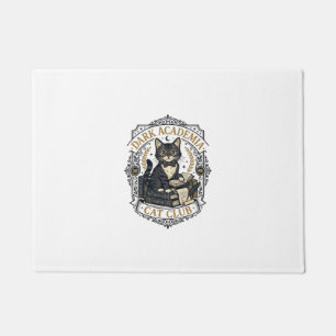 Dark Academia Cat Cat Dad Gift Idea - Dark Academi Doormat