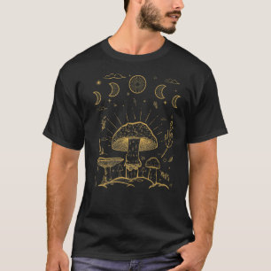 Dark Academia Cottage Mushroom Witchy Goblincore A T-Shirt