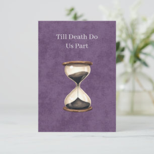 Dark Academia Echoes of the Library RSVP Card