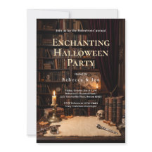 Dark Academia Enchanting Halloween Party