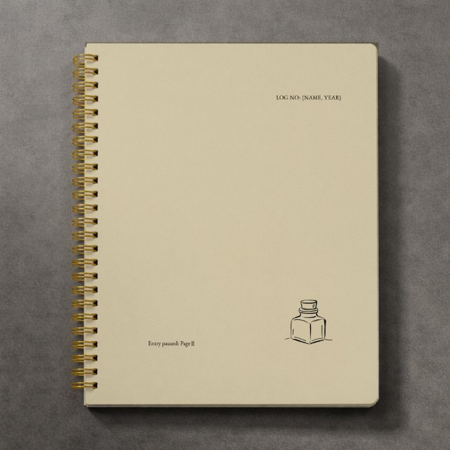 Dark Academia – ink pot Art | Introvert Gift Book  Planner (Creator Uploaded)