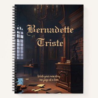 Dark Academia Library Books Vibes Name Sentiment
