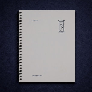 Dark Academia Night Owl Engineer Study Focus Notebook