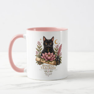 Dark Academia Teacher Mug for Her Mindful Teachi