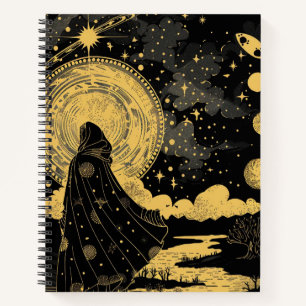 Dark Academia Themed Notebook