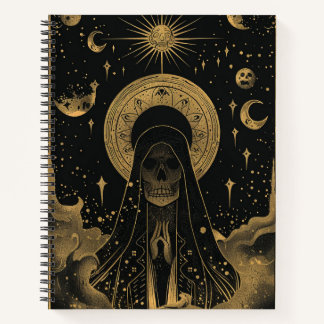 Dark Academia Themed Notebook