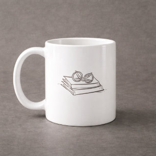 Dark Academia – Vintage Book Art   Introvert Gift  Coffee Mug