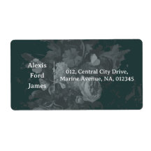 Dark Academia Vintage Floral Still Life Green