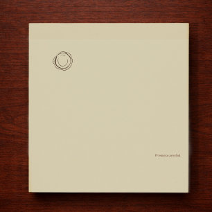 Dark Academia Wax Seal– Minimalist Vintage Library Post-it Notes