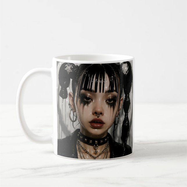 Dark Aesthetic Coffee Mug (Left)