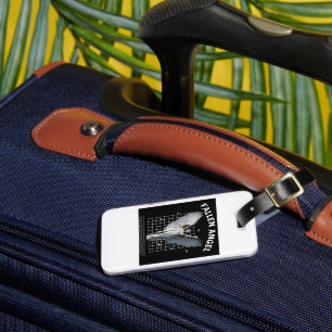 Dark Aesthetic Fallen Angel Gothic Graphic Luggage Tag
